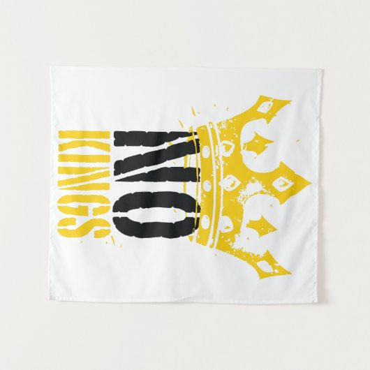 no kings wandkleed (Voorkant (horizontaal))