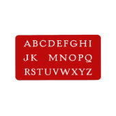 No L pour Sticker de Noël (Devant)