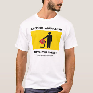 NO L.T.T.E. in SRI LANKA - Gepersonaliseerd T-shirt
