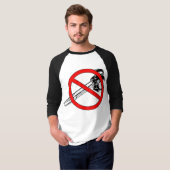 NO Leaf Blowers T-Shirt (Voorkant volledig)