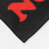 No Lifts No Arnold Schwarzenegger Christma  Fleece Deken (Hoek)