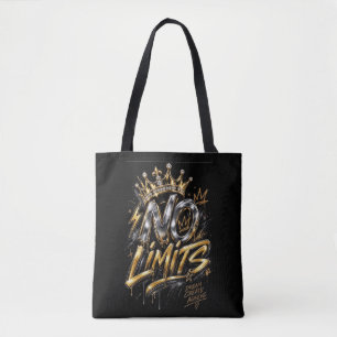 No Limits Gouden Kroon Luxe Design Draagtas