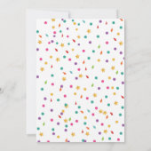 No Lion 1er Anniversaire Invitation (Dos)