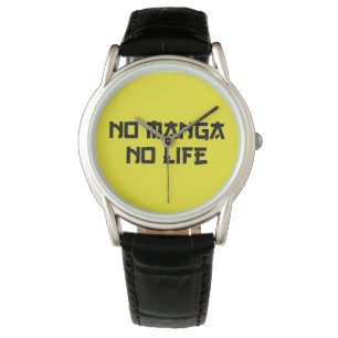 NO MANGA NO LIFE HORLOGE