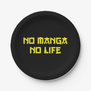 NO MANGA NO LIFE PAPIEREN BORDJE