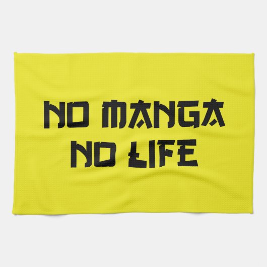 NO MANGA NO LIFE THEEDOEK (Horizontaal)