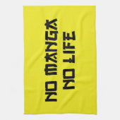 NO MANGA NO LIFE THEEDOEK (Verticaal)