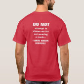 No Mask Version de l'ami - T-shirt de base pour ho (Dos)