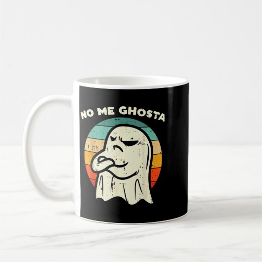 No Me Ghosta Funny Ghost Mexican Halloween Men Wom Koffiemok (Links)