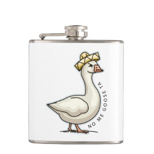 No Me Goose Ta (No Me Gusta) Mexicaanse gans Heupfles