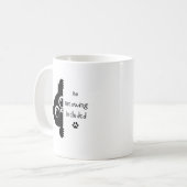 No Meowing Included Cat Coffee Mug (Devant gauche)