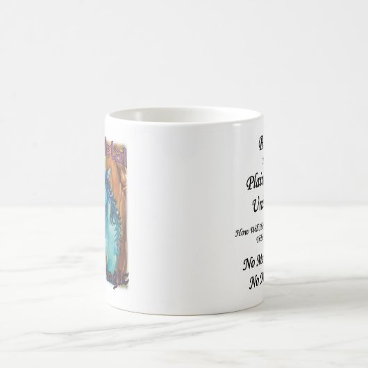 No Metal No Magic - Blue Mug (Centre)