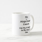 No Metal No Magic - Nix Mug (Devant droit)