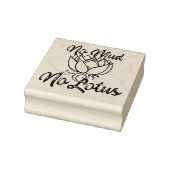 No Mud No lotus Blossom Rubberstempel (Stempel)