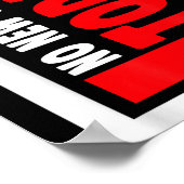 No New Tools Today Funny  Poster (Hoek)