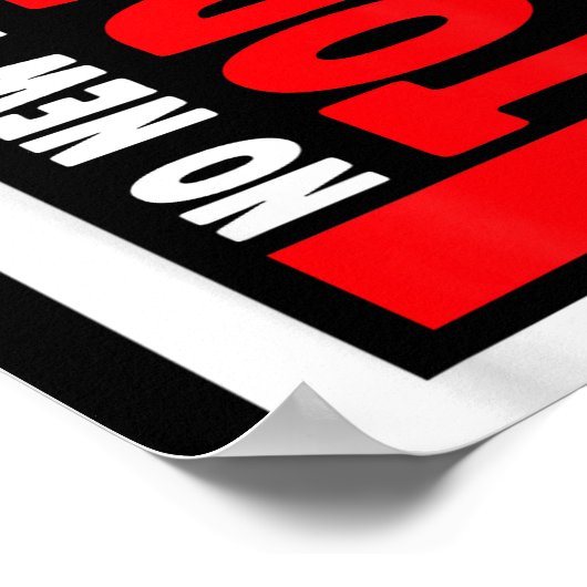 No New Tools Today Funny Poster (Hoek)