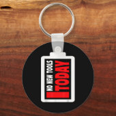 No New Tools Today Funny  Sleutelhanger (Voorkant)