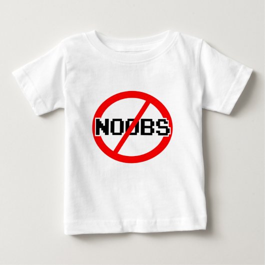 NO NOOBS - geek/hacker/pc/code aap (Voorkant)