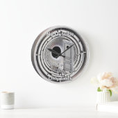 No outside only exits Wall Clock Grote Klok (Huis)