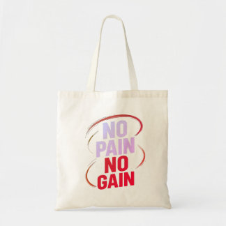 No Pain No Gain Sac fourre-tout - Handbag Motivant