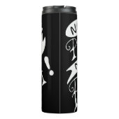 No Plan B Not Even Plan A Thermosbeker (Achterkant)