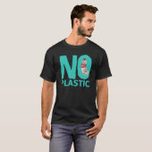 No Plastic T-shirt (Voorkant volledig)