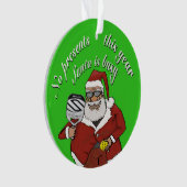 No Presents cette année, Père Noël est occupé (devant)