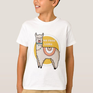 No problem llama t-shirt