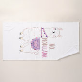 No Probllama (Serviette de bain)