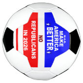 "NO Republicans" Voetbal (Gedraaid)