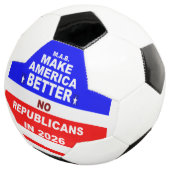 "NO Republicans" Voetbal (Drie kwart)