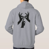 NO RISK NO FUN HOODIE (Achterkant)