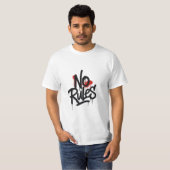 No Rules Graffiti T-shirt (Voorkant volledig)