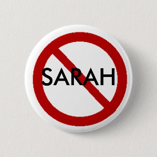No Sarah Ronde Button 5,7 Cm