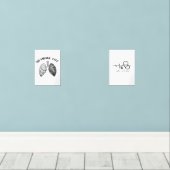 No Smokin Life Wall Art – Anti-Smoking Poster for (Parquet)