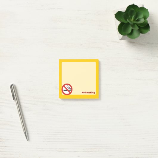 No Smoking Post-it Notes (Bureau)