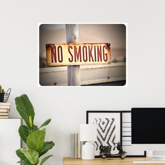 No Smoking Poster (Bureau à domicile)
