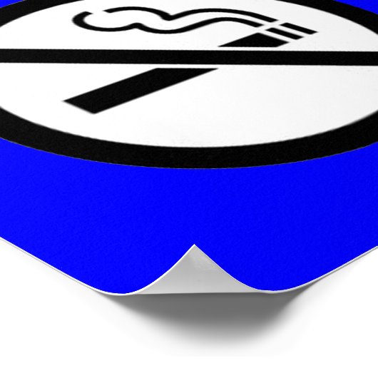 No Smoking Poster (Coin)