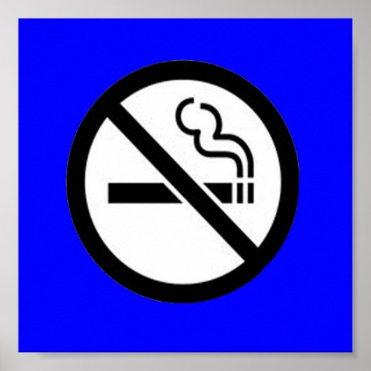 No Smoking Poster (Devant)