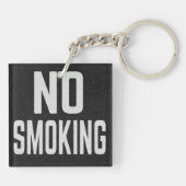 No Smoking Sleutelhanger (Achterkant)