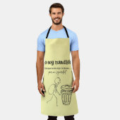 No soy mandilon, simplemente sigo ordenes schort (Gedragen)