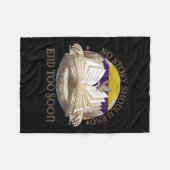 No Story Should End Too Soon Suicide Prevention Aw Fleece Deken (Voorkant (Horizontaal))