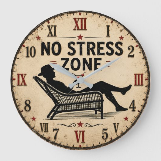 No Stress Zone  Grote Klok (Voorkant)