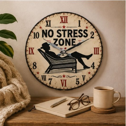 No Stress Zone Grote Klok