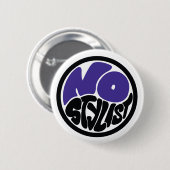 NO STYLIST double purp emblem Button (Voorkant /achterkant)