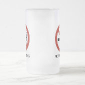 No Subducting Logo Frosted Mug (Centre)