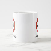 No Subducting Logo Jumbo Mug (Devant)