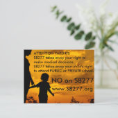 NO sur la carte postale SB277 (Debout devant)