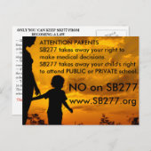 NO sur la carte postale SB277 (Devant / Derrière)