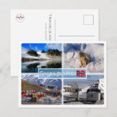 NO Svalbard - Gullybreen Magdalenefjorden - Briefkaart (Voorkant / Achterkant)